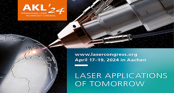 Flyer des 4. AKL International Laser Technology Congress 2024 